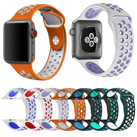 apple watch breathable band|best stretchy apple watch band.